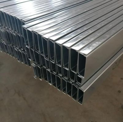 0.40 to 1.0mm Galvanized Steel Profile for Wall Partition Material / Light Steel Keel