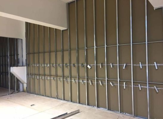 0.40 to 1.0mm Galvanized Steel Profile for Wall Partition Material / Light Steel Keel