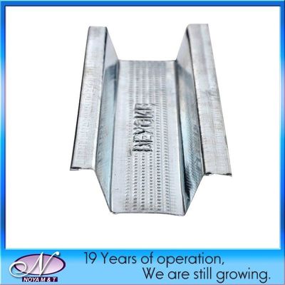 Main Channel Galvanized Steel Profile with 25mm/29mm/32mm/40mm Height and U-Type Design
