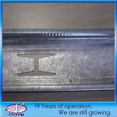 52mm/72mm/75mm/100mm/148mm Metal Stainless Steel Main Channel for Wall or Ceiling System