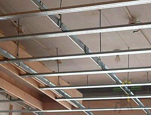 Main Channel for Metal Steel Furring Channel in Ceiling Installation Process