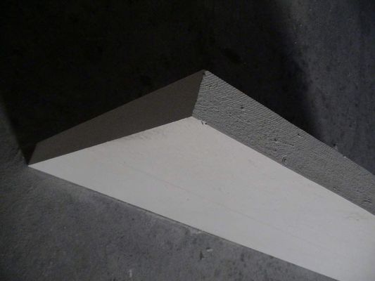 Calcium Silicate Pipe Thermal Insulation Building Construction Materials 220kg/m3 White