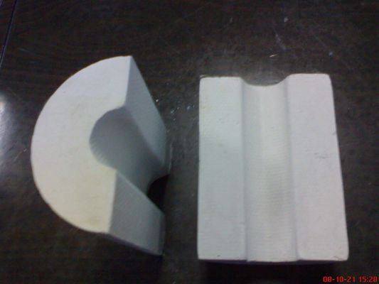 Calcium Silicate Pipe Thermal Insulation Building Construction Materials 220kg/m3 White