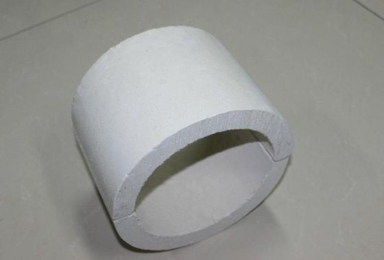 Glazed Tiles Enhance Fireproof Calcium Silicate Slabs / Pipes for Insulation
