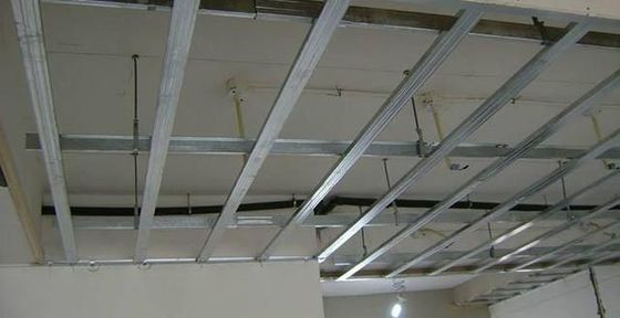 Replace T Gird and Tee Bar for Easy Installation Steel Workshop Ceiling Suspend System