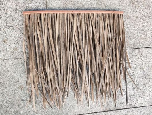 Hotel Ceiling Tile Natural Thatching Material / Eco Friendly Thatch Roofin With Natural Color