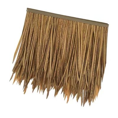 Natural Flat Surface Eco Friendly Bent Design Thatch Roof Tiles For Roof Wall Ceiling