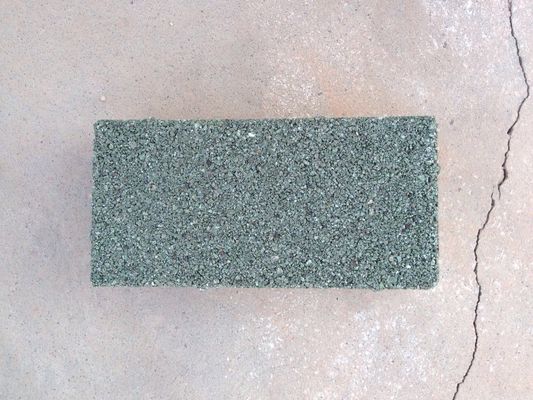 Slab Stone Form Water Permeable Brick For Driveway And Walkway Red/Yellow In Design