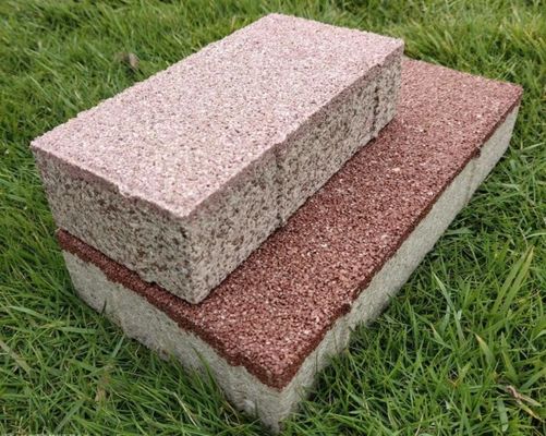 Outdoor Ceramic Water Permeable Brick For Garden Decoration Durable Ceramic Permeable Brick