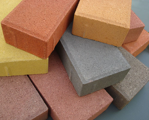 Outdoor Ceramic Water Permeable Brick For Garden Decoration Durable Ceramic Permeable Brick