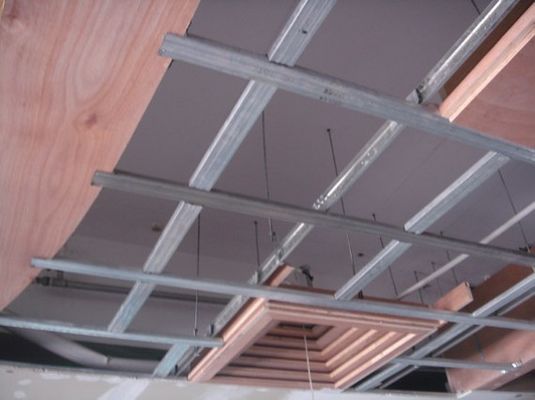 Metal Stud And Track Roll Forming Drywall Galvanized Unistrut Ceiling Suspension