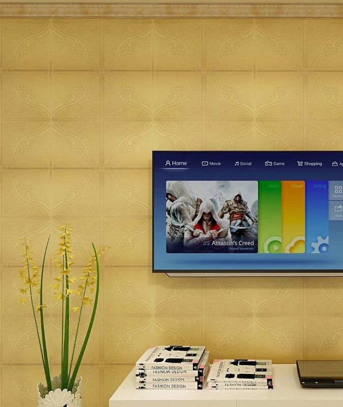Radiation and Aging Resistant 3D Wall Sticker in Colorful Patterns for Customized Buyers