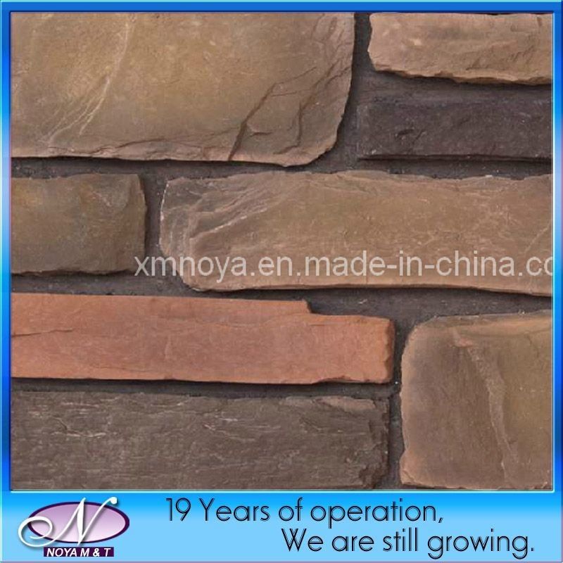 Cafe Wall Decoration Material Man-Made Culture Stone for Exterior Wall Cladding