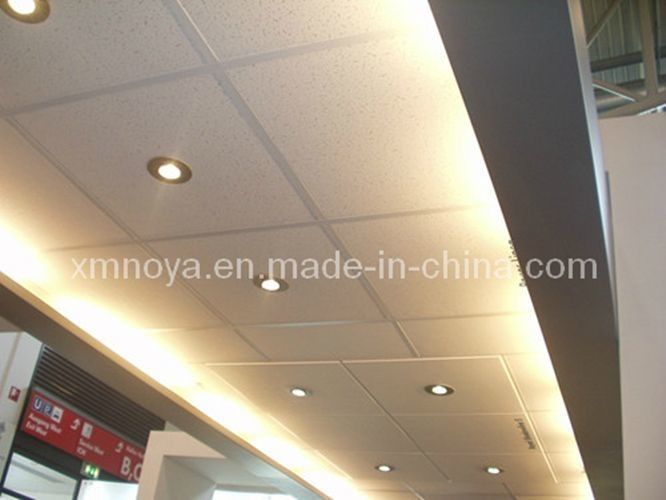 600*1200mm Decorative Mineral Wool Fiber Ceiling Board / Panel with Strong Durability