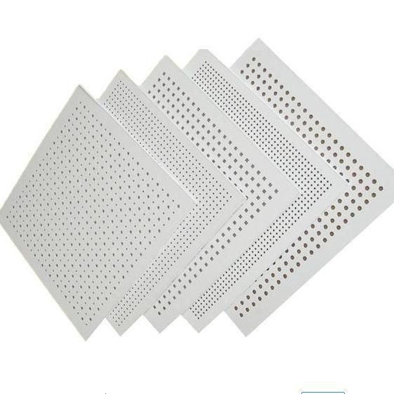 5/15q Square Waterproof Perforated Acoustic Sound Absorption Gypsum Board for Ceiling