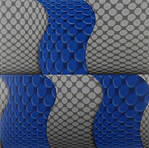 Colorful 3D PVC Decoration Board for Parlor Background Wall or Ceiling at Affordable