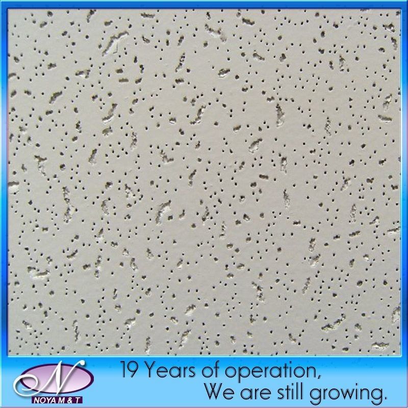 Perforated Mineral Wool Ceiling Tile for Office Decoration and Acoustic Performance
