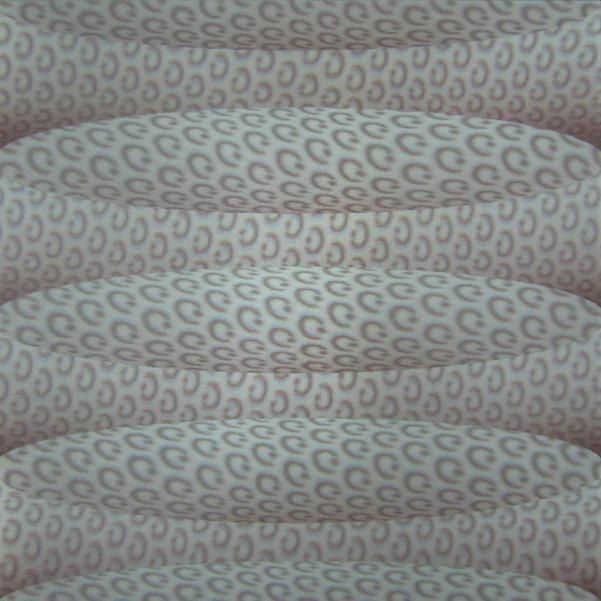PD163 PVC Plastic Interior 3D Board for Wall / Ceiling Decoration Size 500*500*3.0mm