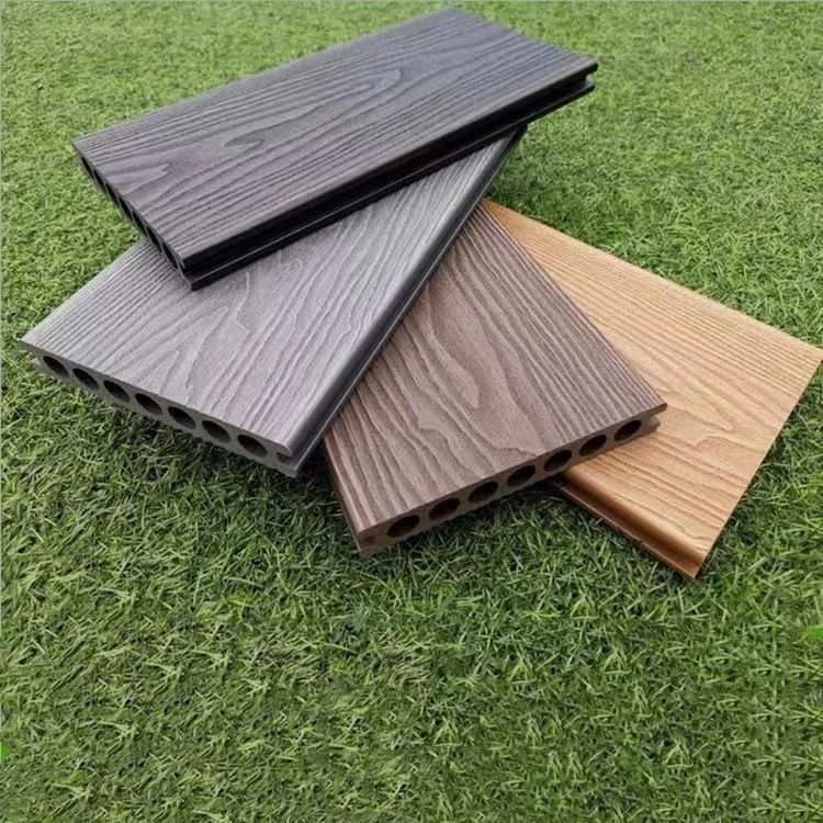 150mm*25mm Customized WPC Solid Decking for Environmental-Friendly Flooring NYS150*25