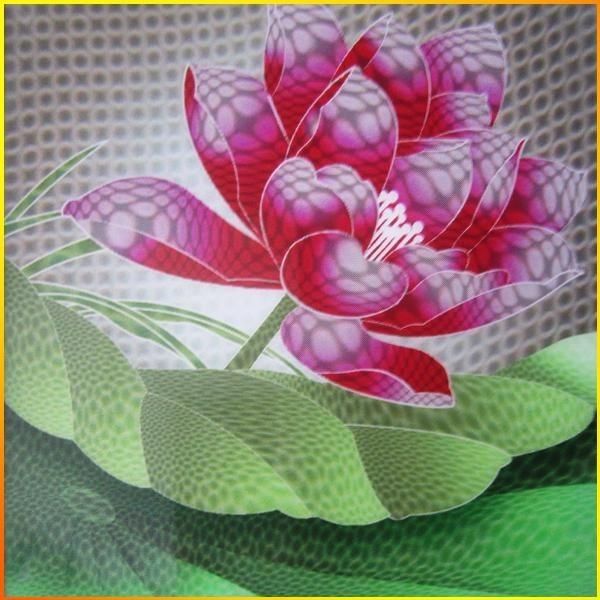 FD106 Waterproof 3D Plastic Board for Interior Wall Decoration Size 500*2000*3.0mm