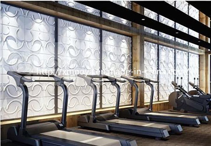 3D Panel for Acoustic Sound Insulation in Customized Gym Wall Decorative