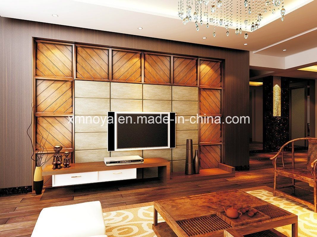 500mmx500mm Acoustic Absorption Waterproof 3D Decorative Panel for Wall Decoration