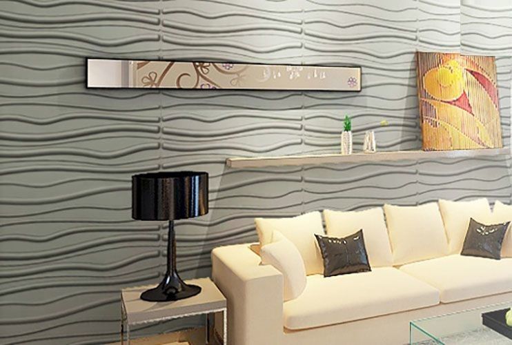 Square Edge Acoustic Sound Absorption 3D Wall Panel Groove Wooden Panels for Home Decor