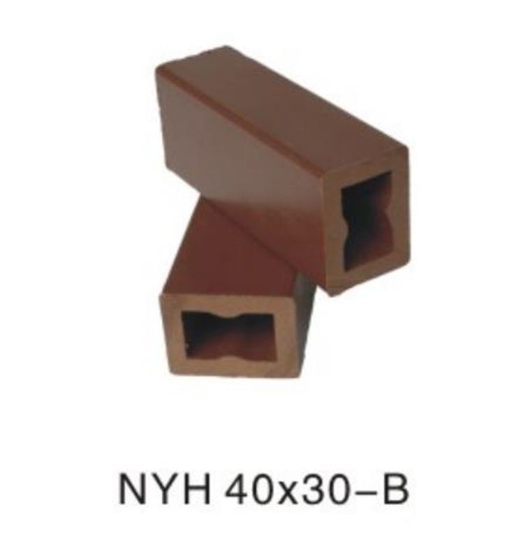 Outdoor 150mm*25mm Wood Plastic Composite/WPC Decking for Decking Materials Resilient
