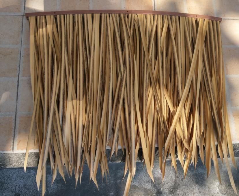 Customized Plastic Artificial Thatched Roof Simulation Decoration for in Modern Style