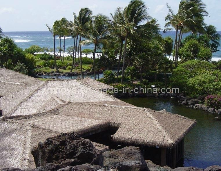 Artificial Fire-Retardant Synthetic Simulation Roofing Thatch for Roof Decoration Made