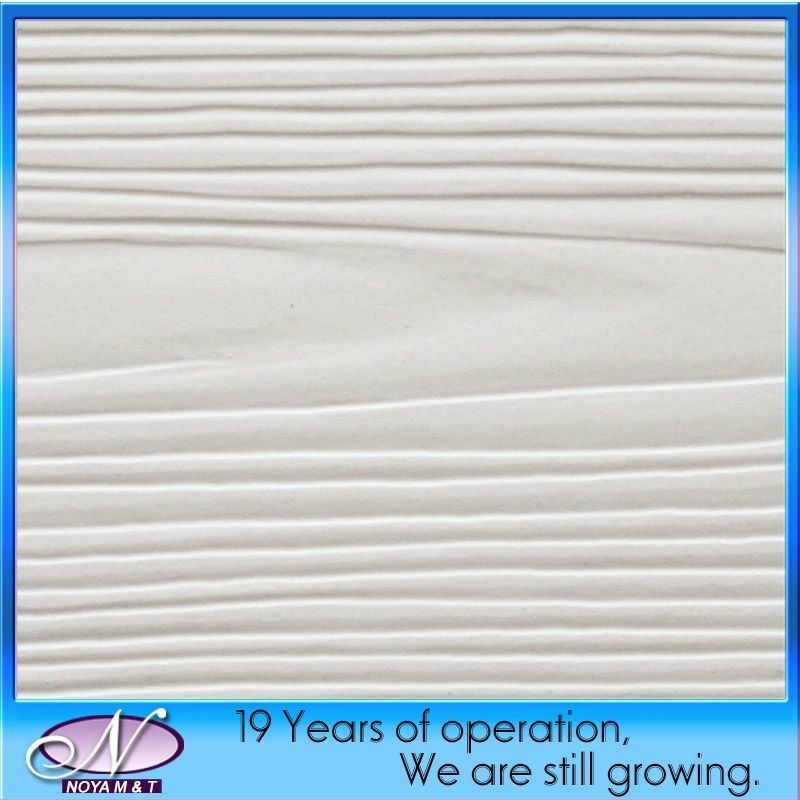 Flooring Grade A Glass Fiber Board with Wood Grain Design Exterior Fiber Cement Panel
