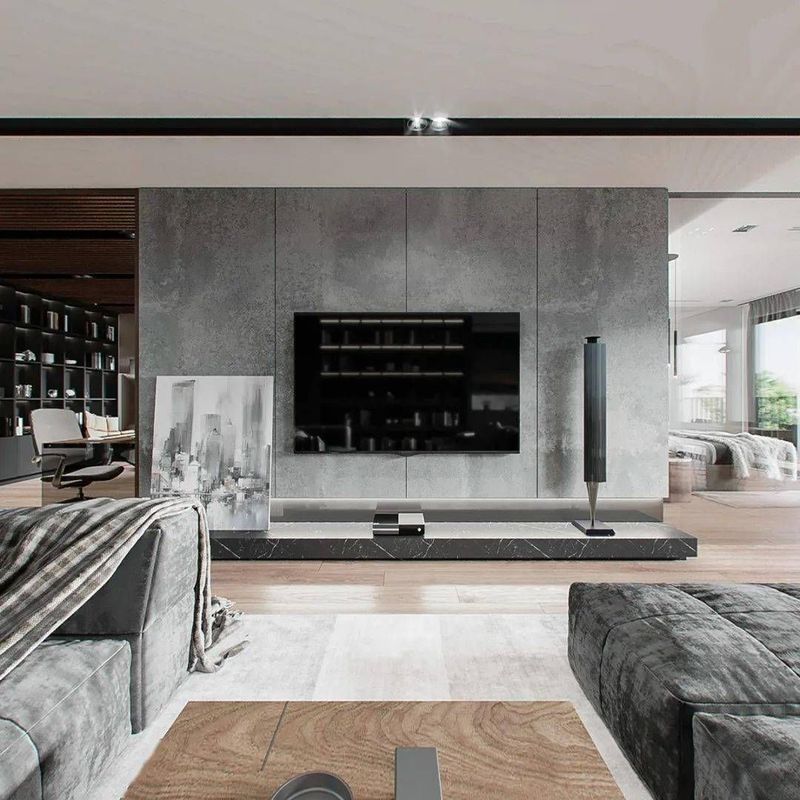 1220*2440*4-20mm Fireproof Reinforce Fiber Cement Partition Wall Panel for Decoration