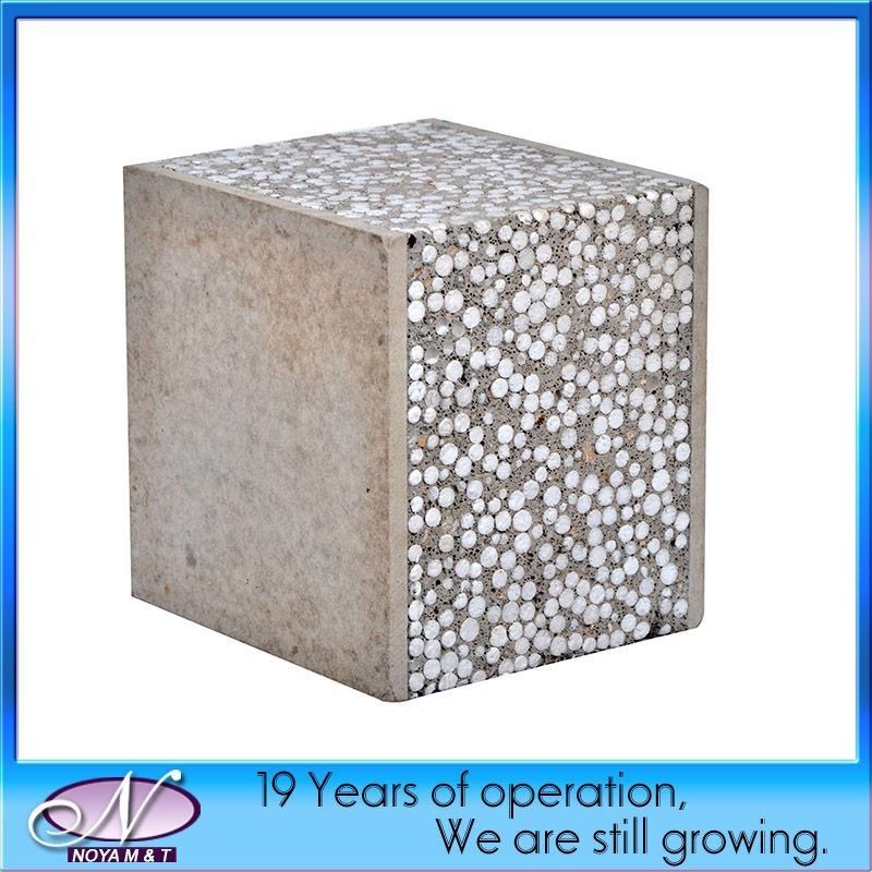 Weather-Resistant Fiber Cement EPS Sandwich Panel for Wall and Roof Thickness 50-180mm