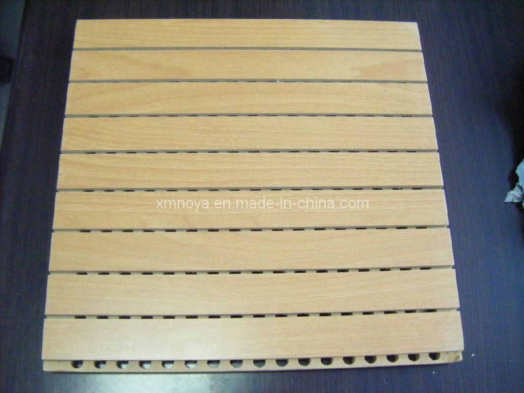 Acoustic Wooden Driling Sound Absorbing Wall Board Panels with E0 Eco-Friendly Design