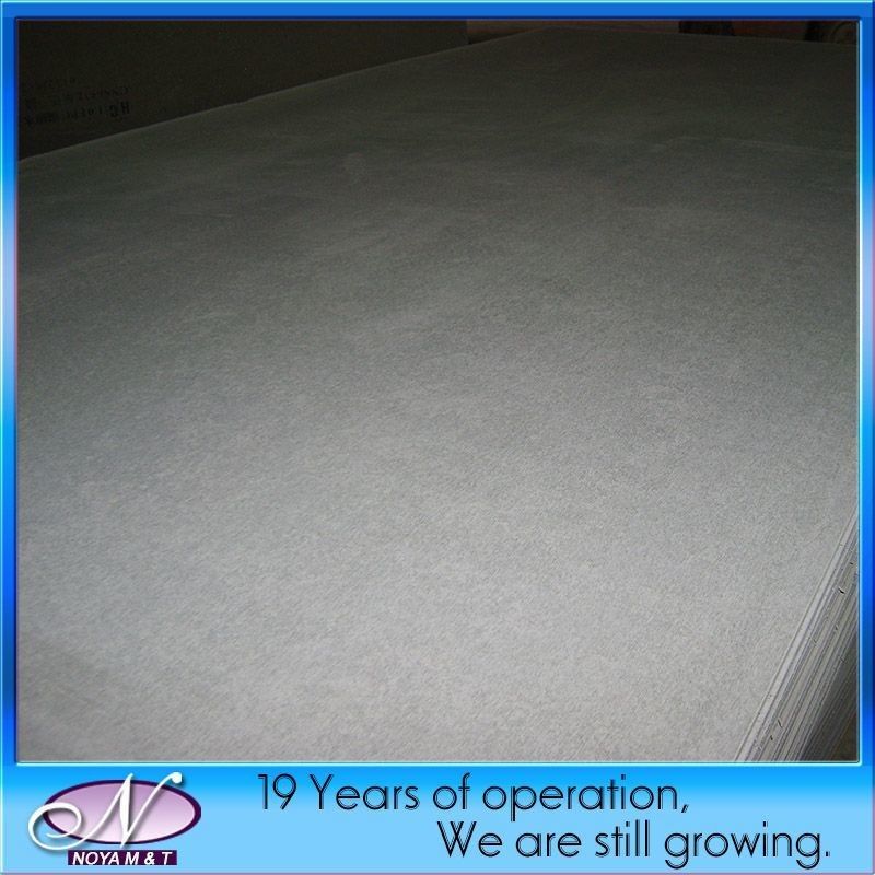 Gray and Light Yellow Fibre Cement Panel for High Strength Wall Cladding or Ceiling Tile