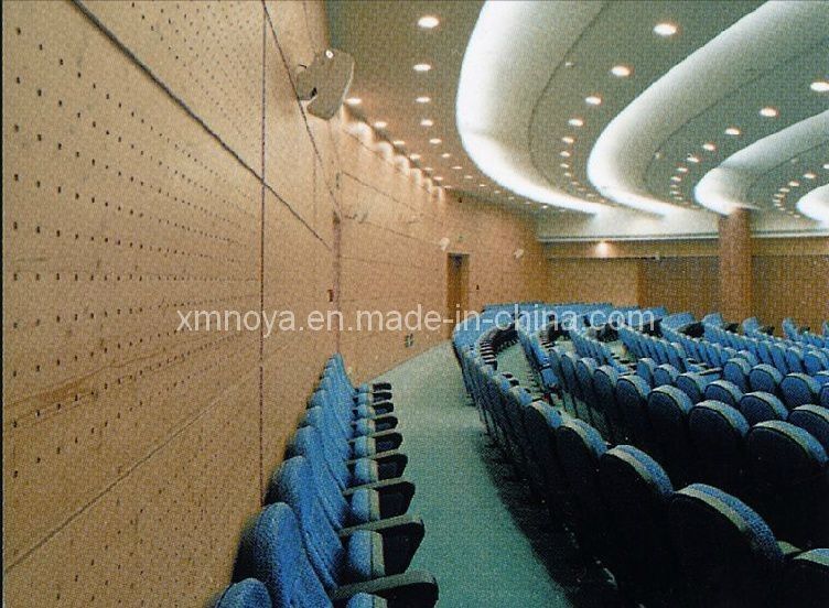 2 Inch Thickness Wooden Holes and Stripe Panel Acoustic Wall Panel for Building Materials