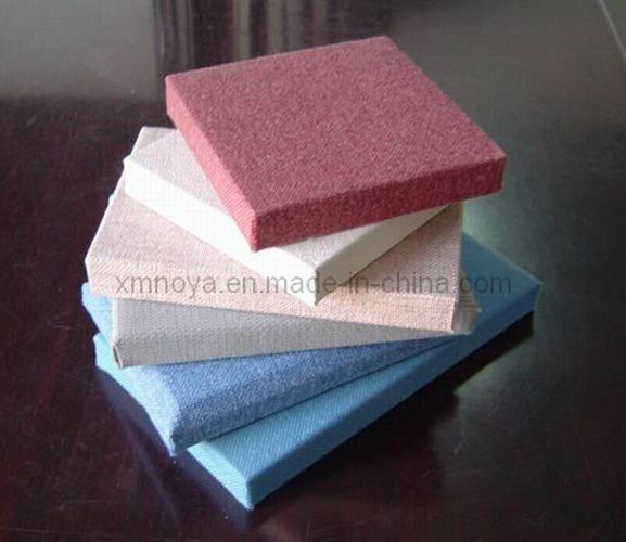 Square Edge Noya Fiberglass Board 02 Acoustic Panel for Noise Reduction in Offices