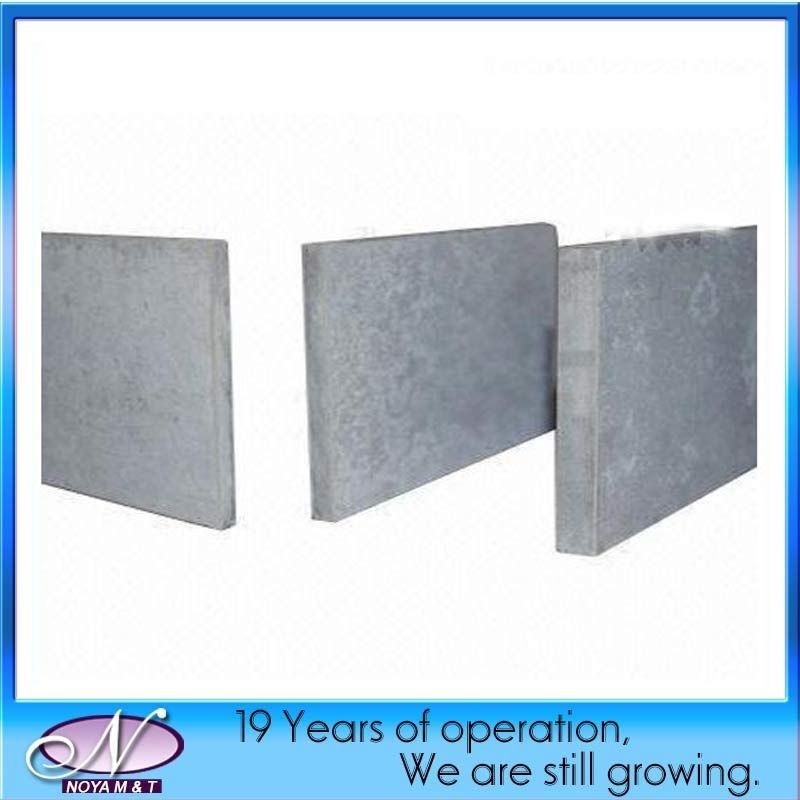 Black Fireproof Fiber Cement Panel for Asbestos Free Partition Wall Dry Process Technique