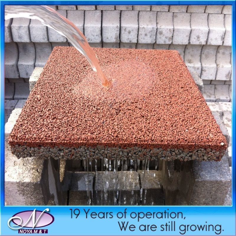 Garden Porous Water Permeable Brick Paving Stone for Natural and Durable Patio Design
