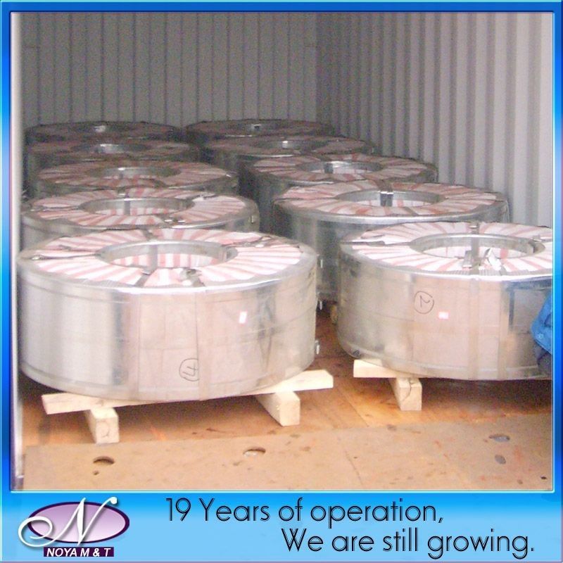 300mm / 508mm / 610mm Coil ID Galvanized Steel Coils with 0.18-2.0mm Thickness