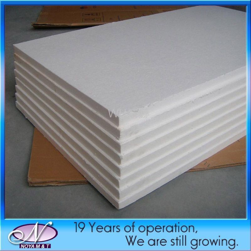 Low Density Heat Insulation Ceramic Fiber Board 1220*2440*4-20mm for Industrial Kilns