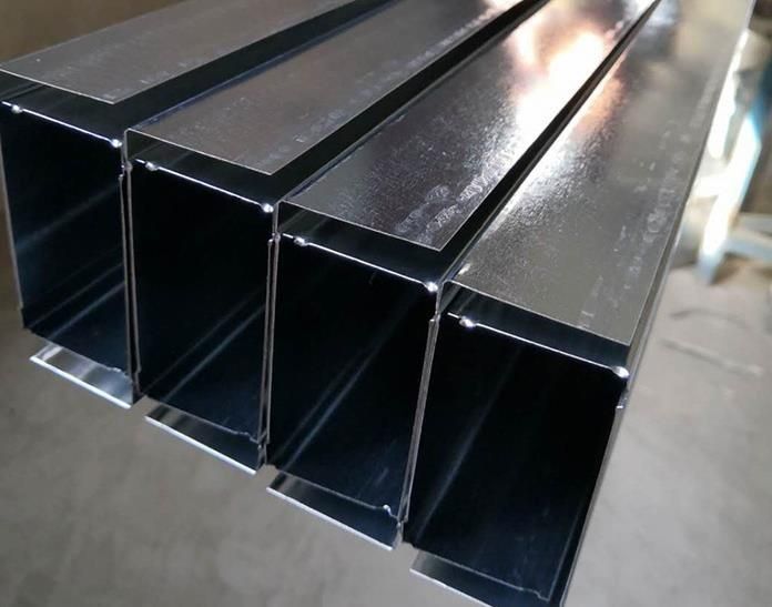 T-Bar for Suspend System / Budling Structure Thickness 0.40 to 1.0mm D50 Customizable