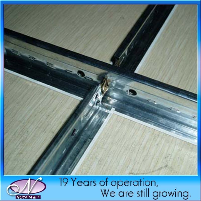 Ceiling Suspended System Steel Profile T-Bars/Tee Grid with 32/38*24*3600 Dimensions